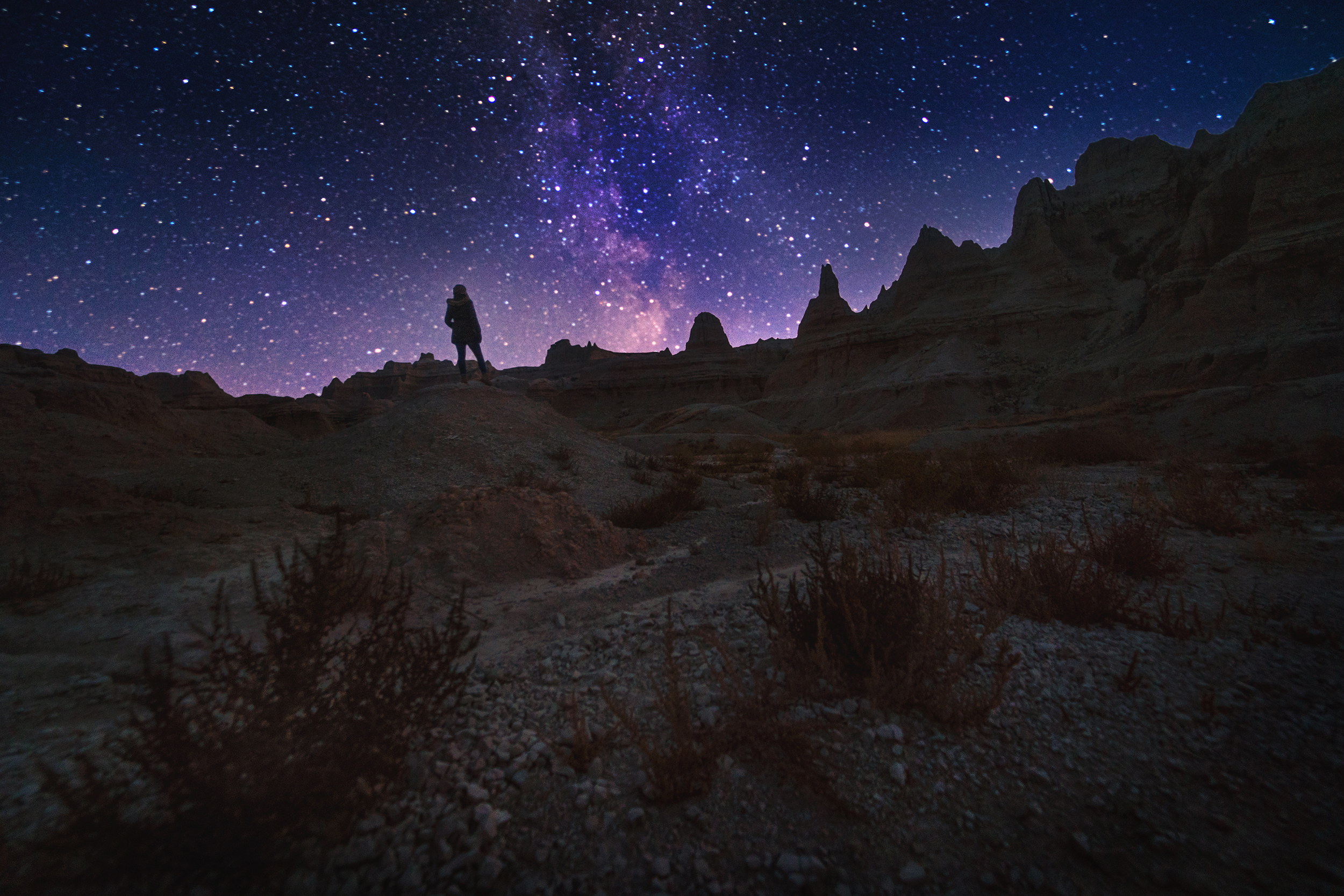 milky way badlands