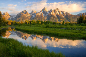 Golden Glow, Schwabacher Landing