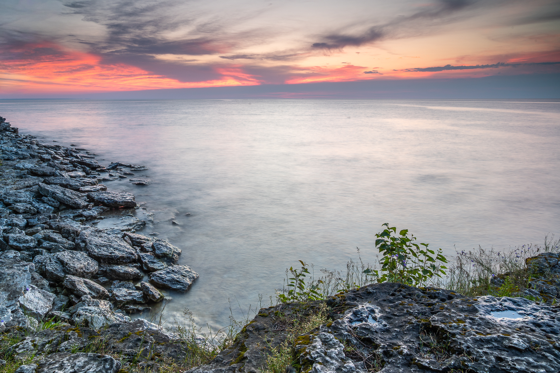 Cave Point Park Sunrise